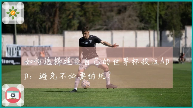 如何选择适合自己的世界杯投注App，避免不必要的坑？
